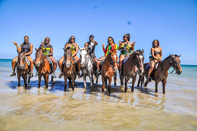 Ocho Rios ATV, Horseback Riding, Dunn's River and Bamboo Rafting - ATV riding on rough hill trails