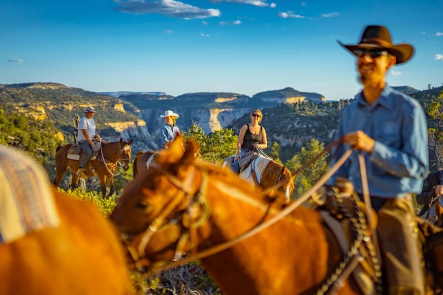 Orderville: Checkerboard Evening Shadow Horseback Ride - How this ride compares with a regular Zion outing