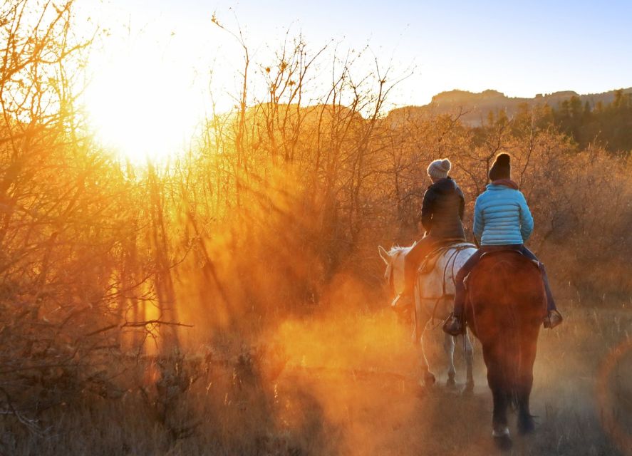 Orderville: Checkerboard Evening Shadow Horseback Ride - Is this a real sunset ride?