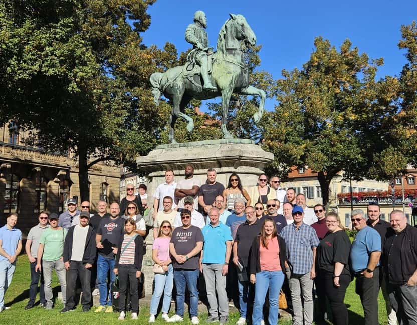 Outdoor Escape Game with puzzle backpack Bamberg: The Secret of the Horseman - What the German-language format means for you