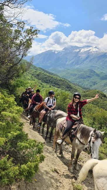 Përmet: Amazing Horse Riding Experience at Vjosa NP - Starting at Funky Guest House in Përmet