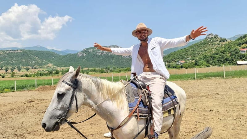 Përmet: Amazing Horse Riding Experience at Vjosa NP - Following the Vjosa through open country