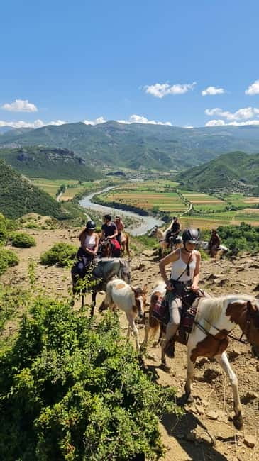 Përmet: Amazing Horse Riding Experience at Vjosa NP - A break with fruit, snacks, and local wine