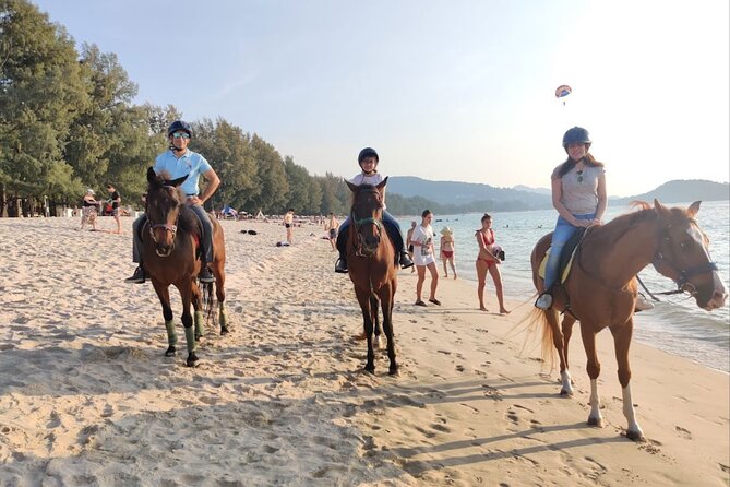 Phuket Beach and Horse Rides 1 Hour Experience - What the one-hour ride feels like