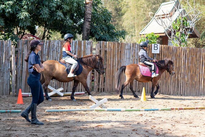 Pony Riding in Luang Prabang - Choosing a morning or afternoon ride