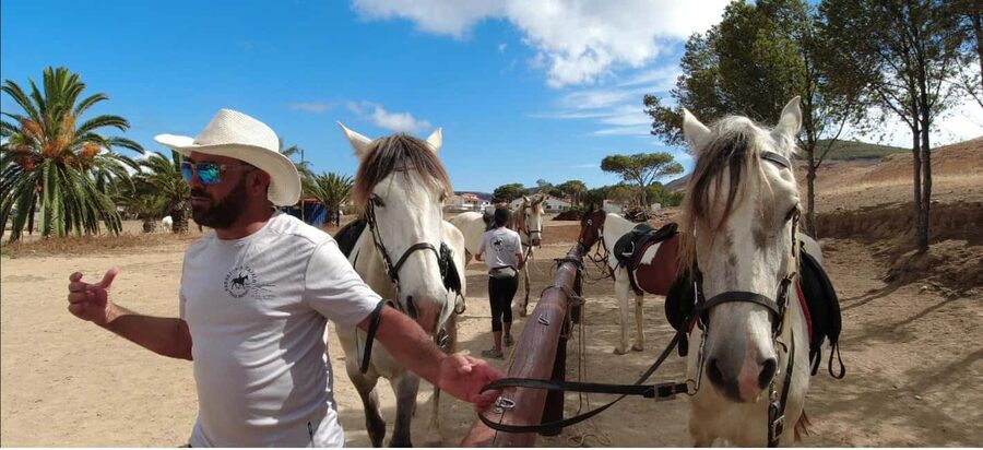 Porto Santo Island: Horse Riding - A horseback view of Porto Santo
