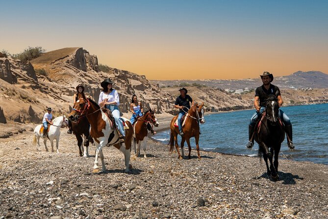 Premium Secluded Black Beach Horseback Riding Tour in Santorini - Key points to know before booking