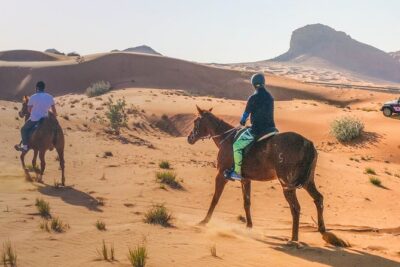 Private 4×4 Mleiha Desert Safari Horse Riding with Museum Visit