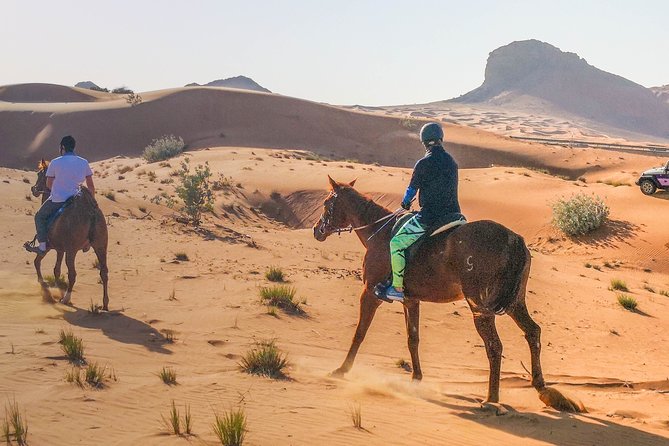 Private 4x4 Mleiha Desert Safari Horse Riding with Museum Visit - Your private 4x4 ride from central Dubai
