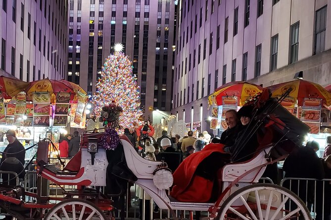 Private Christmas Lights Horse Carriage Tour In New York City - Rockefeller Center is the holiday centerpiece