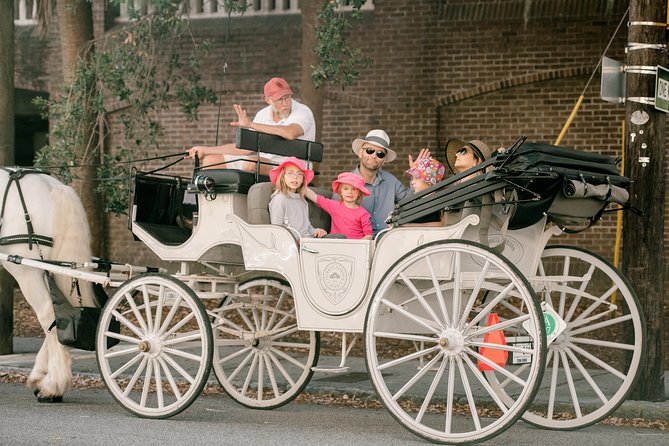 Private Daytime Horse-Drawn Carriage Tour of Charleston - St. Philip’s Church and Charleston’s church-filled skyline