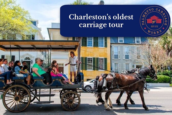 Private Daytime Horse-Drawn Carriage Tour of Charleston - Starting at the Big Red Barn near Market Street