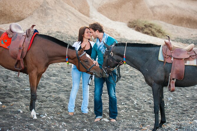 Private Horse Riding Experience in Santorini - The horses and the riding level