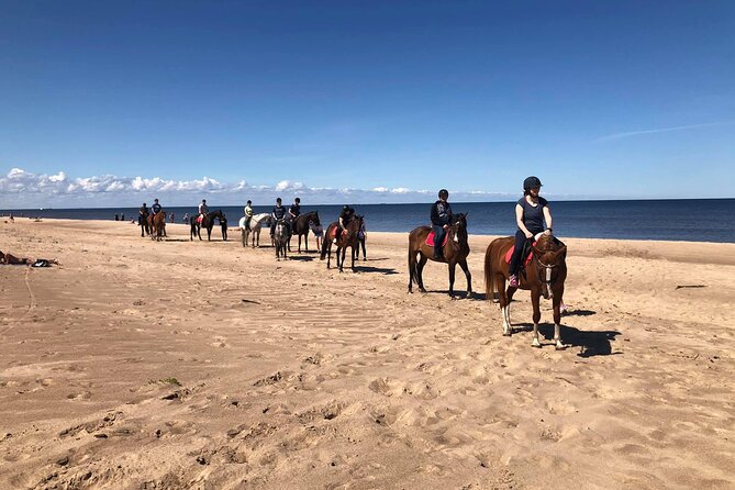 Private Horse Riding on the Beach in Riga - Reaching the Baltic beach on horseback