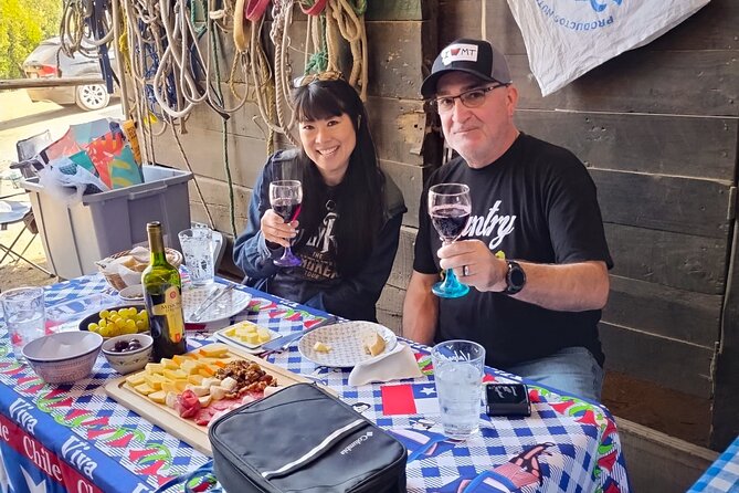 Private Horseback Adventure in the Andes, with Picnic & Wine - Mountain trails with Santiago below