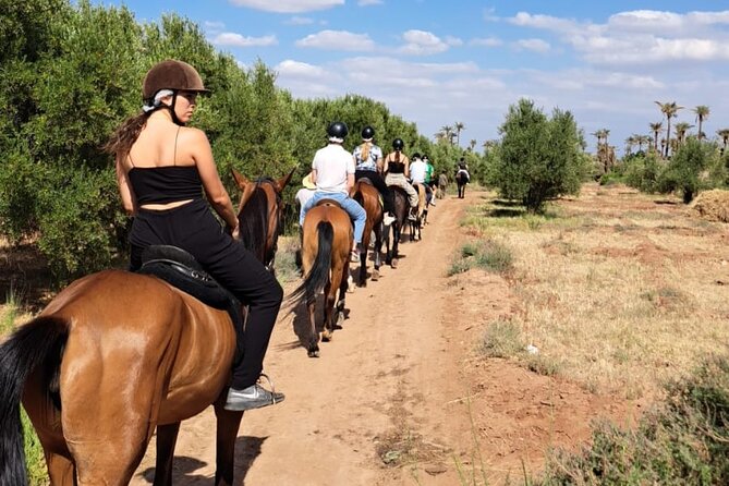 Private horseback ride in the Palmeraie of Marrakech - Riding through Marrakech’s Palmeraie