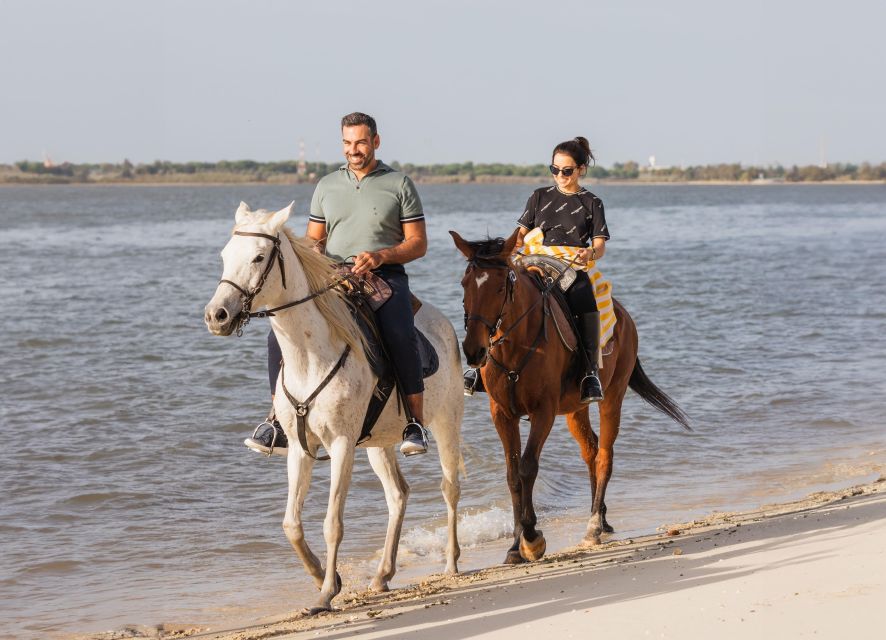 PRIVATE Horseback Riding On The Beach - What the Portuguese saddles add