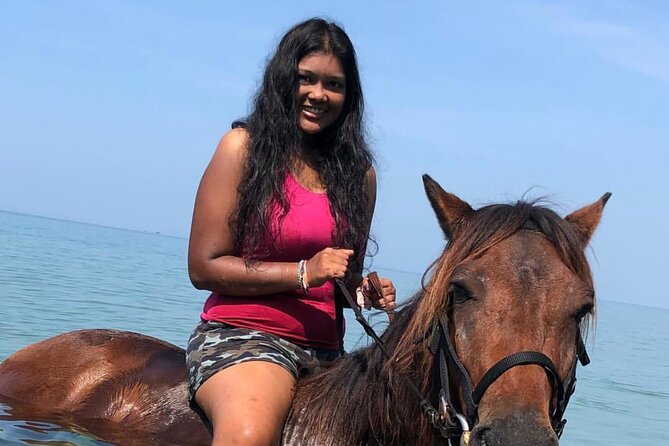Private Horseback Riding, Swim & Blue Hole Secret Falls - Riding and swimming with horses