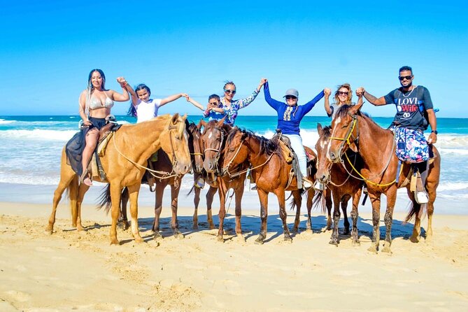 Private Macao Beach horseback riding in punta cana and Bayahibe - Through countryside, forest, and village streets