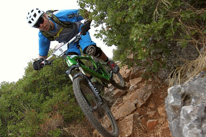 Private Mountain Bike,Trail Ride Tour of Mount Ymittos, Athens. - A route for beginners, cross-country riders, and downhill fans