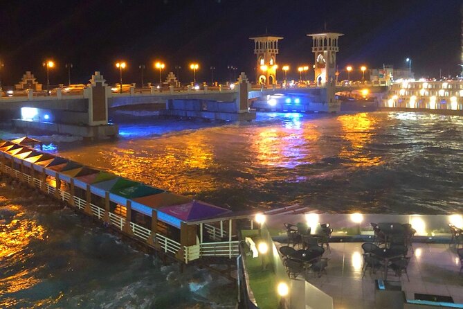 Private Night Tour In Alexandria By Horse Carriage Ride And Free Walking Tour - San Stefano Mall and modern Alexandria