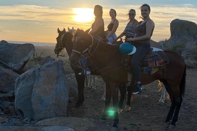 Private Sunset Horseback Ride - The northeast coast hilltop at sunset