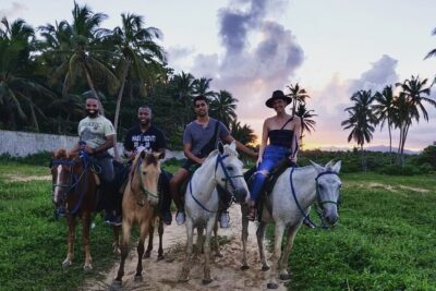 Private Sunset Horseback Riding in punta cana beach