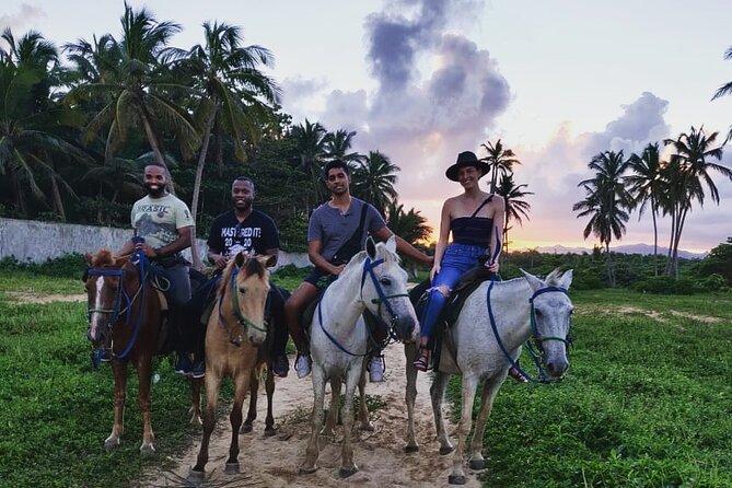 Private Sunset Horseback Riding in punta cana beach - Pickup from your hotel and the ride to the ranch