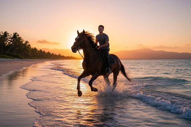 Puerto Plata City Horseback Riding Tour ,Rios,Beaches and Countryside - Meeting the horses and riding with Hans