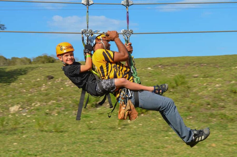 Puerto Plata: Zip Line, Horseback Riding, & Waterfall Combo - A gentle 40-minute ride on trained horses