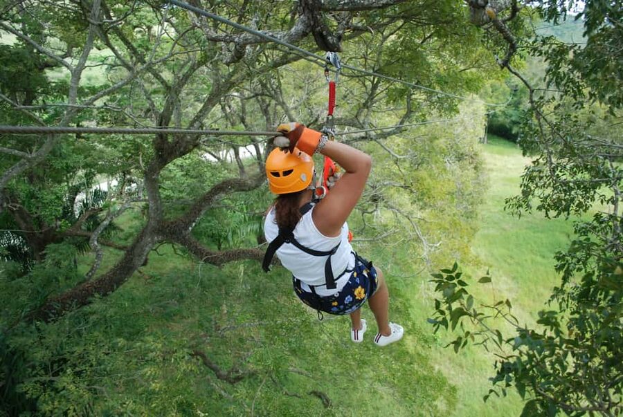 Puerto Plata: Zip Line, Horseback Riding, & Waterfall Combo - Homemade Dominican food after the action