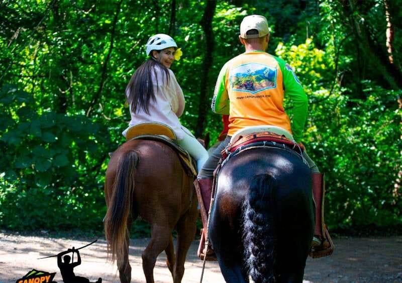 Puerto Vallarta: Horseback Riding + Jorullo Bridge Pass - Tequila, fruit, and a final drink