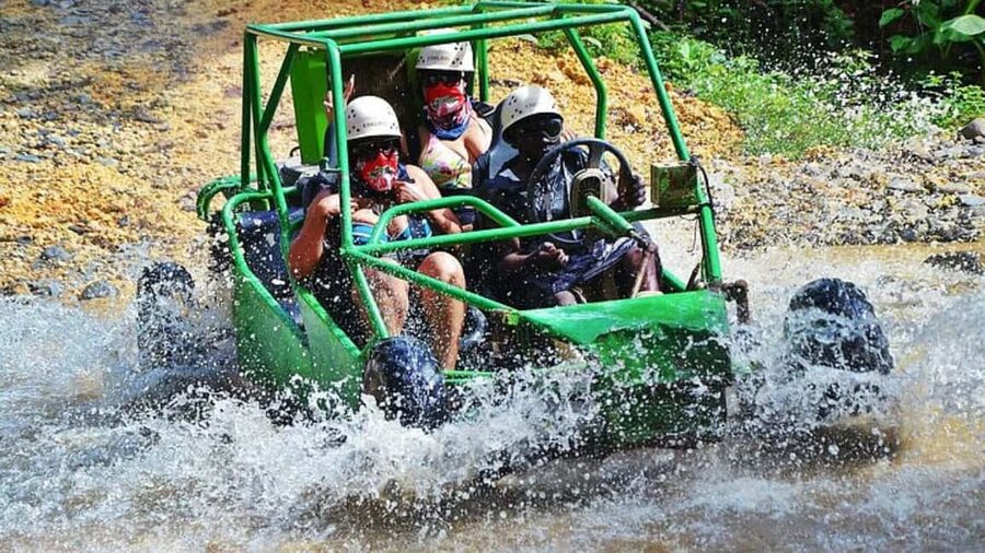 Punta cana 6-in-1: Buggies/Ziplines/Horses/Culture - Treetop views on the zipline circuit