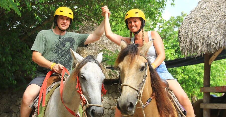 Punta Cana: Bávaro Adventure Park Horse Riding & Waterfalls - At a glance