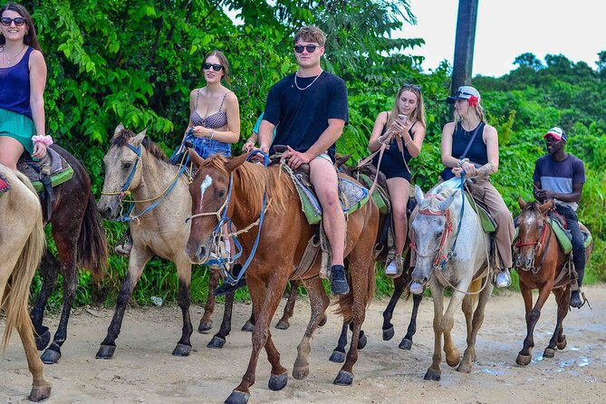 Punta Cana Beach Horseback Ride Paradise Coast Experience - The water cave adds a change of scene