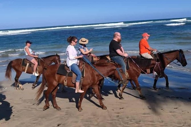 Punta Cana Beach Horseback Riding - Reaching the Maimon River mouth