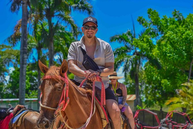 Punta Cana Horseback Riding Adventure on Macao Beach - The Organic Farm Stop and Dominican Tastes