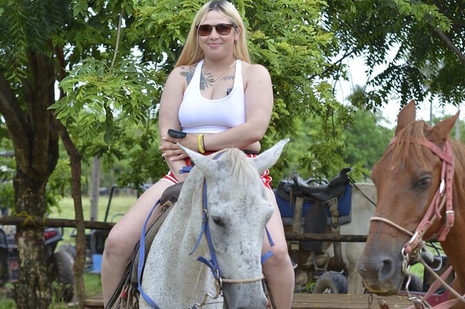Punta Cana Horseback Riding Adventure with Exclusive Visits - Riding along Macao Beach
