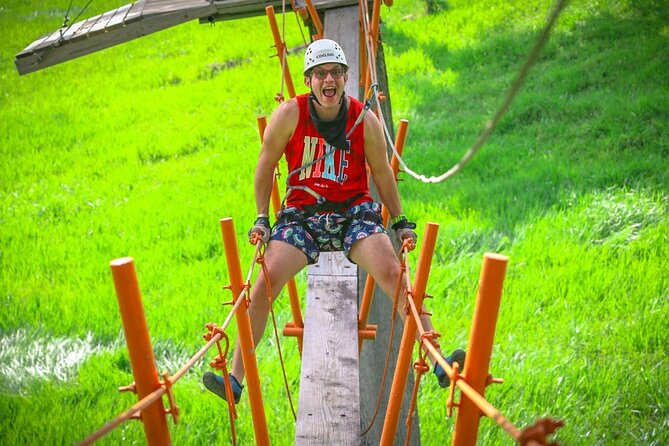 Punta Cana Zip Line, horse riding & Buggy - Eight zip lines and one hanging bridge