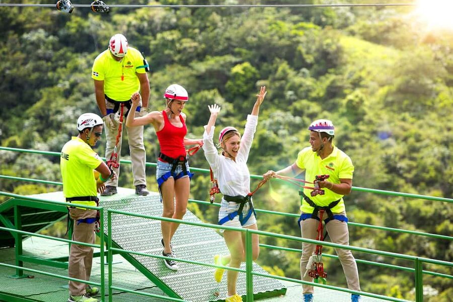 Punta Cana: Zipline, Chairlift, Buggy & Horse Ride Adventure - The day at a glance