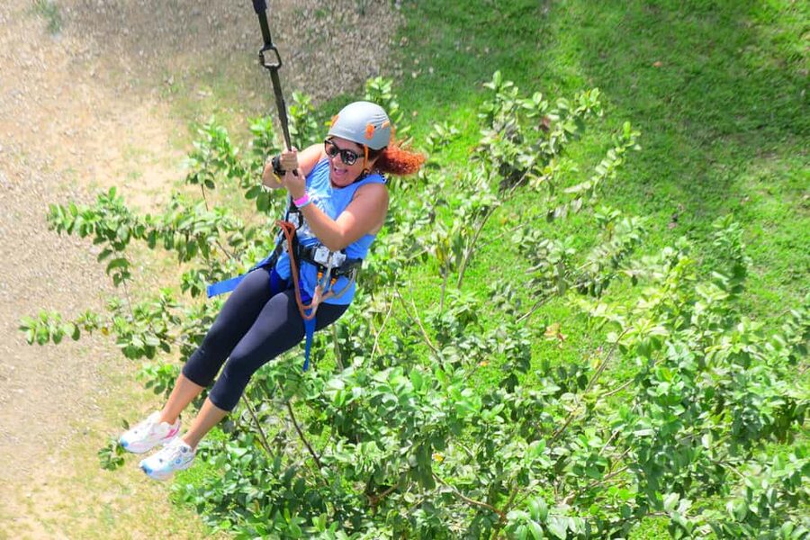 Punta Cana: Zipline, Chairlift, Buggy & Horse Ride Adventure - Chairlift views and the Quick Jump