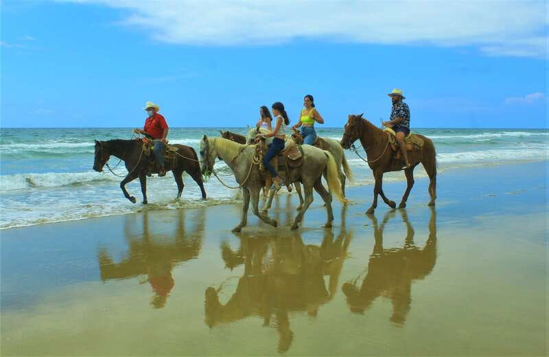 Punta de Mita/Sayulita: Horseback Riding Tour - Through the jungle and out to Litibú Beach