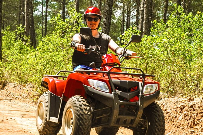 Quad Biking and Horse Riding; Super Combo Tour from Marmaris - Getting comfortable on the quad