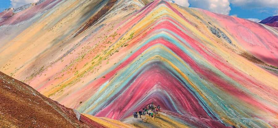 Rainbow mountain horseback riding tour + Buffet Lunch - Rainbow Mountain at 5,200 Meters
