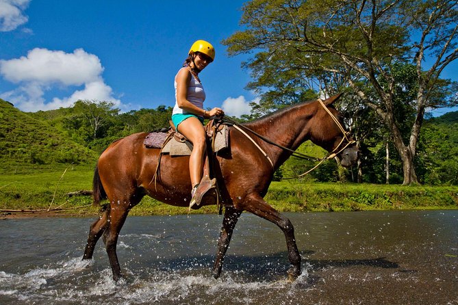 Rainforest Magic Horseback Riding Waterfall Tour Private Park Setting - Reaching the 180-foot waterfall