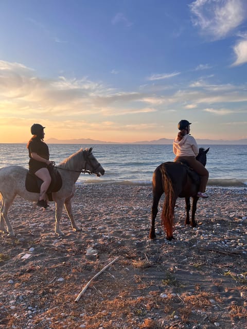 Rhodes: Seaside Horseback Riding Experience - From NiVa Ranch to the east-coast beach