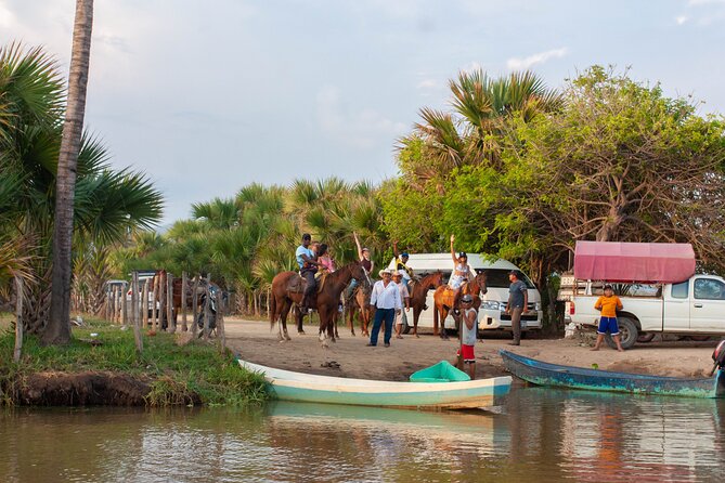 River Trail Horseback Riding Adventure - Reaching the coast as the sun drops