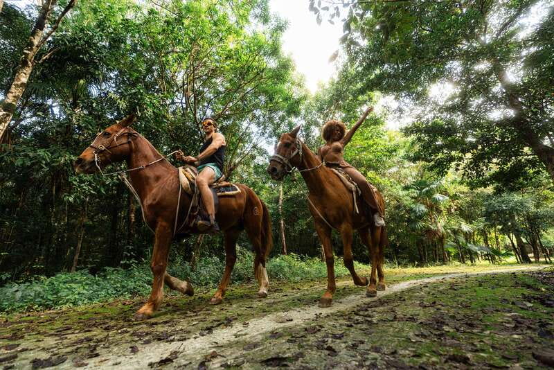 Riviera Maya: Horseback Ride, Zipline, and ATV Adventure - A five-hour mix of horses, engines, and jungle air