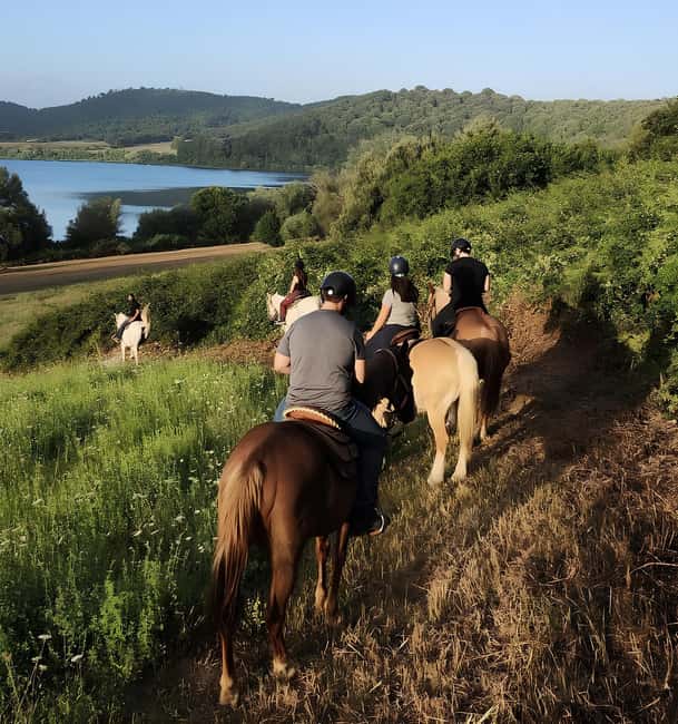 Rome: Lake Martignano Horseback Ride with Guide - Leaving Rome behind for Martignano Natural Park