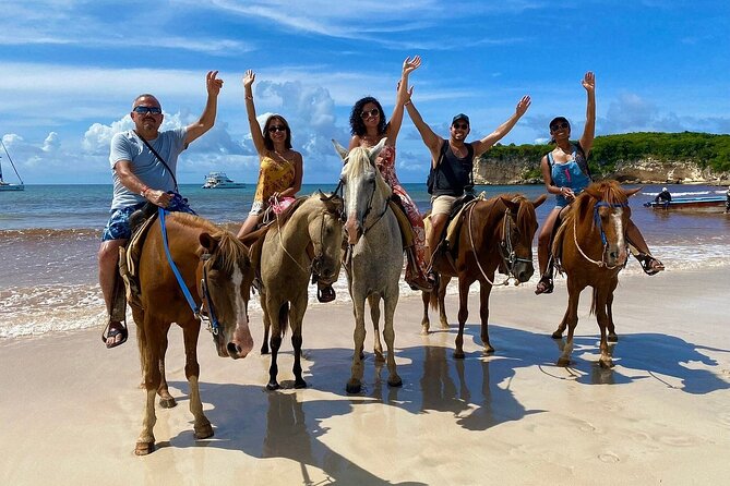 Round Mountain + Beach + Horse + Lunch - What the six-hour schedule feels like